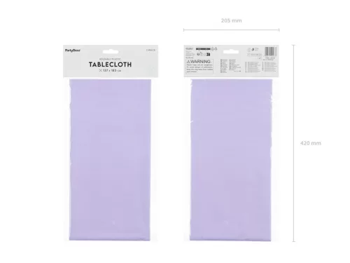 Asztalterítő 137x183 cm, levendula