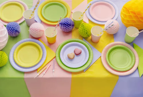 Asztalterítő 137x183 cm, világoszöld