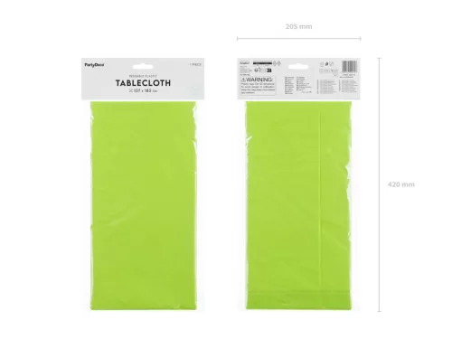 Asztalterítő 137x183 cm, világoszöld