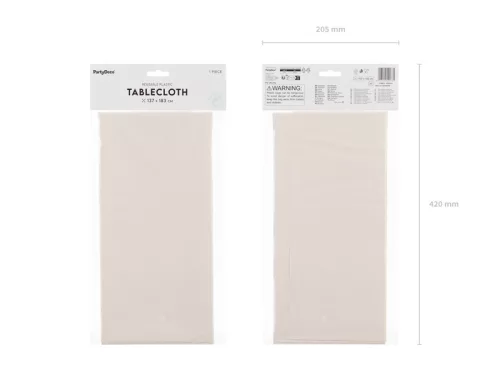 Asztalterítő 137x183 cm, bézs