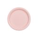 Papír tányér világos rózsaszín, 23 cm (6 db)