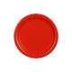 Papír tányér piros, 23 cm (6 db)