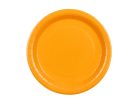 Papír tányér világos narancs, 23 cm (6 db)