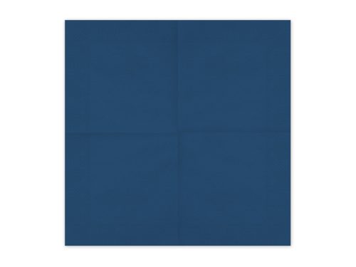 Papírszalvéta sötétkék, 33x33 cm (20 db)