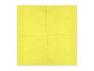 Papírszalvéta sárga, 33x33 cm (20 db)