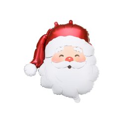 Mikulás fólia lufi (42 × 43 cm)