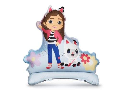 Gabi Babaháza (Gabby’s Dollhouse) álló fólia lufi (1 db)