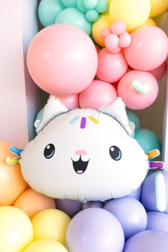 Gabi Babaháza (Gabby’s Dollhouse) Cakey fólia lufi (1 db)