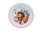 Gabi Babaháza (Gabby’s Dollhouse - The Movie) papírtányér, 23 cm (6 db)