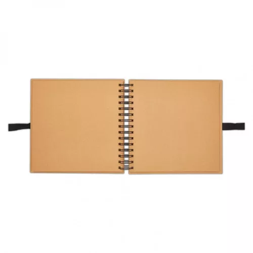 Scrapbook Album 8" (20 cm) - Kraft / Kraft lapokkal - Kraft (1 db)