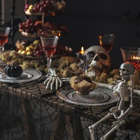 Halloween Asztaldekoráció / Teríték